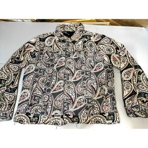 Valabasas M Medium Type 3 Trucker Jacket Paisley Rug APO Knit Pattern